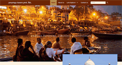 Desktop Screenshot of ananyatours.in